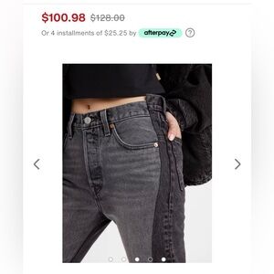 501® SPLICED JEANS - EUC